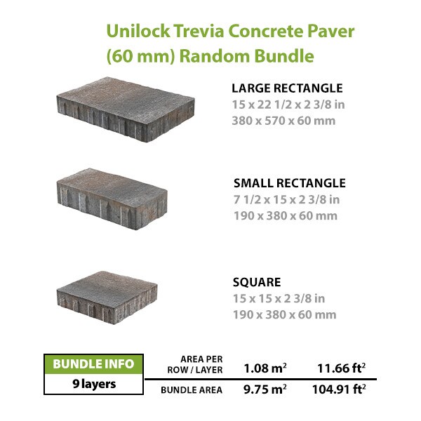 Unilock Trevia Concrete Paver